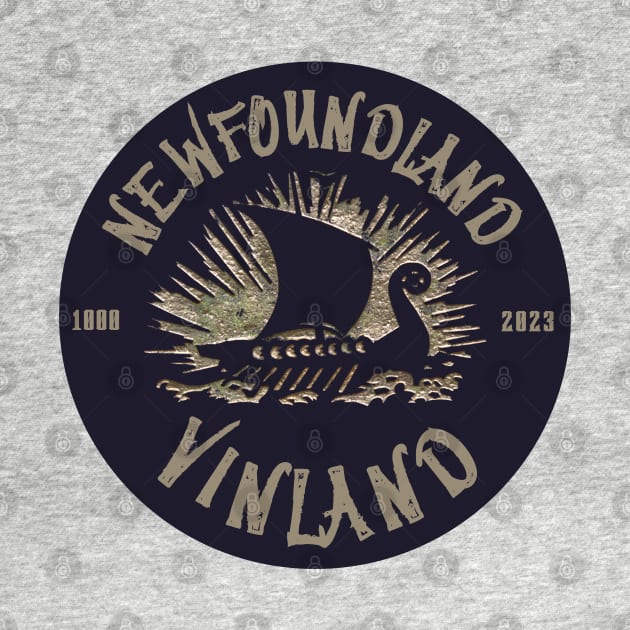 NEWFOUNDLAND T-Shirt VIKING VINLAND HOLIDAY T-SHIRT 1000 2023 by SailorsDelight